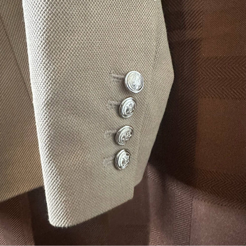 White House Black Market Tan Blazer - Picture 10 of 11